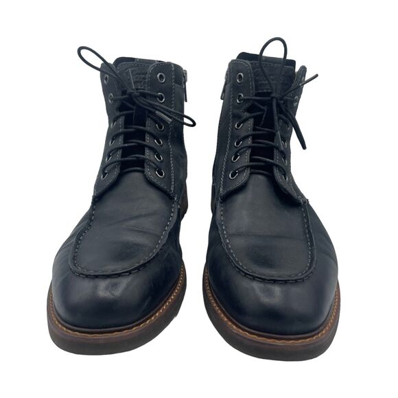 Florsheim Mens Chalet Cap Toe Boot Black Size 8 M - Picture 2 of 11